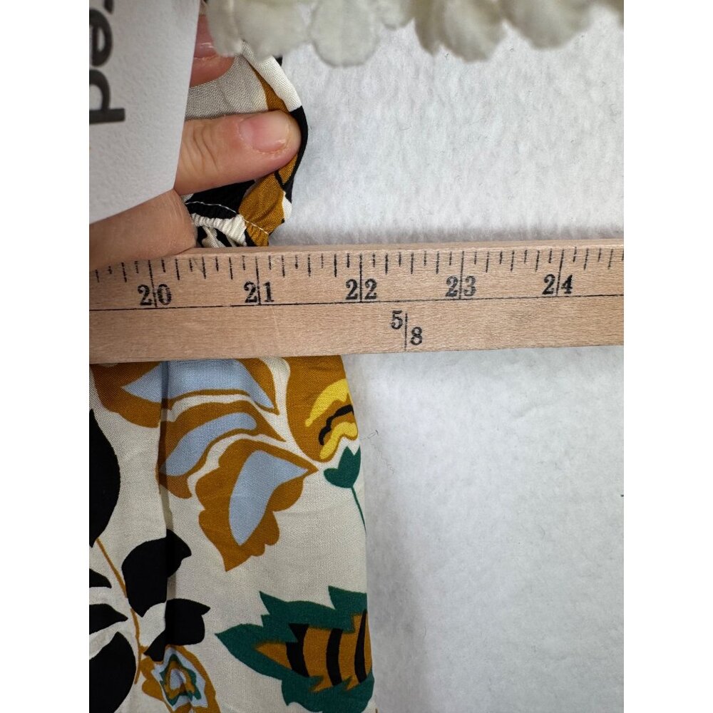 Kindred floral ruffle boho empire waist maxi dress‎ 90s Y2K spring 1X - Picture 8 of 11